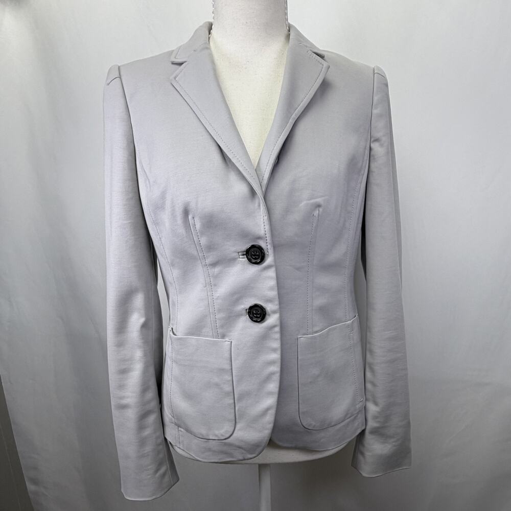 Banana Republic gray‎ S/619427 Blazer stretch Size 4 Women's